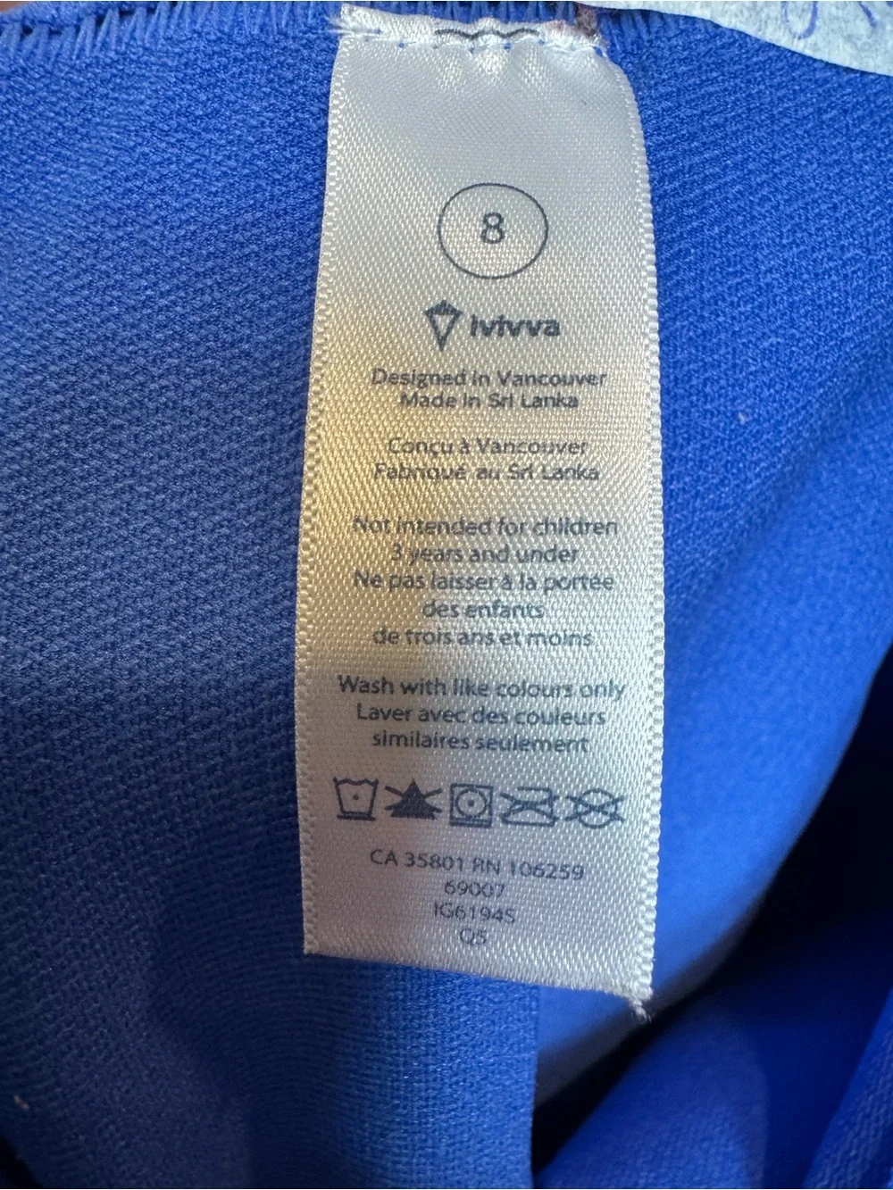 Ivivva comfortable royal